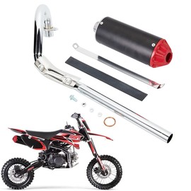 28mm High Performance Exhaust Muffler Silencer Pipe Assembly kit Dirt Bike Motocross CRF50 SSR