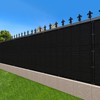 LOVE STORY 4'x 50' Fence Privacy Screen Outdoor Mesh Fencing