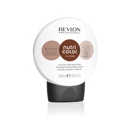 Nutri Colour Filters - Toning Filters 524 Light Brown Irisé Copper, 240 ml, Nourishing Colour Mask with INSTA-PIC-TECHNOLOGY™, Tint Mask for Colour Refreshes Chestnut Tones