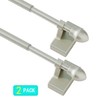 LaigenGanzi Magnetic Curtain Rods,Multi-Use Adjustable Appliance for Metal Doors ,Windows,No
