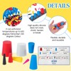 Briwooody 450 Pcs Rubber Plugs 8-Sizes Silicone Tapered Plug Kit