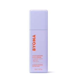 BYOMA Moisturizing Rich Cream - Barrier Repair Cream Face Lotion with Bakuchiol & Shea Extract - Ceramide Face Moisturizer for Dry Skin - Anti Wrinkle, Alcohol Free Face Moisturizer - 1.69 fl.oz