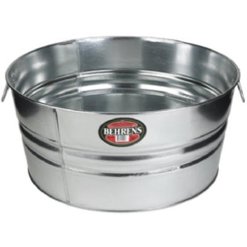 Behrens High Grade Steel 3GS 17 Gal Silver Galvanized Steel