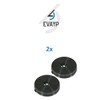 EVAYP 2 x activated carbon filters, compatible with PKM CF155