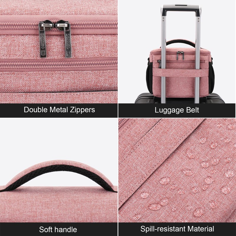 DOMISO SLR DSLR Camera Bag Waterproof Pink