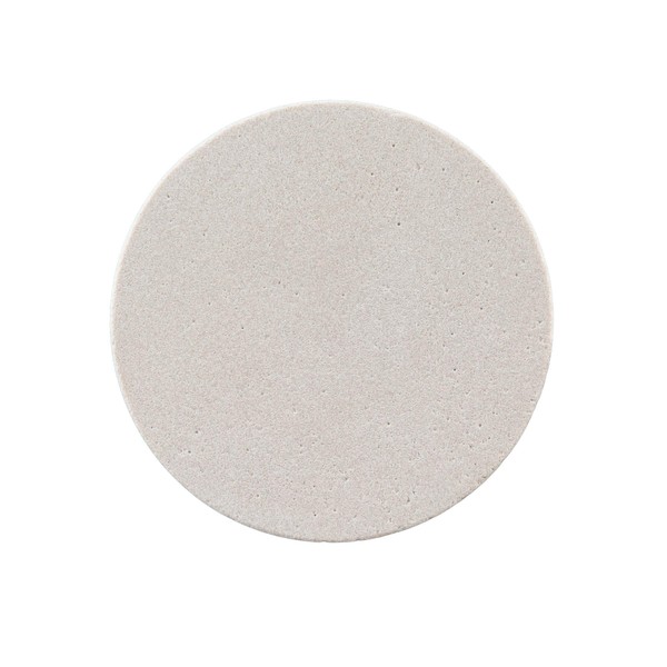 Thirstystone Sandstone Coasters, 4 inch round, Plain Natural