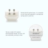 Titanium Ball Stud Earrings for Women Men Girls 3 mm