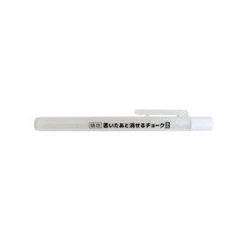Bigman BAC-W Erasable Water Based Soft Chalk, 0.2 inches (5 mm), White