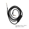 KICHOUSE 1pc Headphone Audio Cable Line Control Compatible Connector Replacement