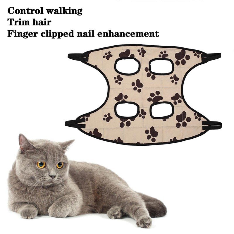 Cat Care, Nail Clippers, Prevents Scratches and Bites, Fixing Bag,