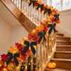30 Pcs Black Velvet Bows for Christmas Tree, Halloween Tree