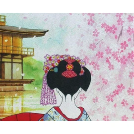 Narumikk Noren, Pink, 33.5 x 59.1 inches (85 x 150 cm), 14-269