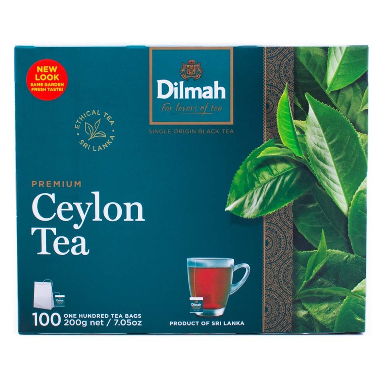 Dilmah Premium Ceylon Black Tea - 100 Tea Bags x