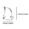 WJSYSHOP Pirate Ship Boat Cookie Cutter Stainless Steel