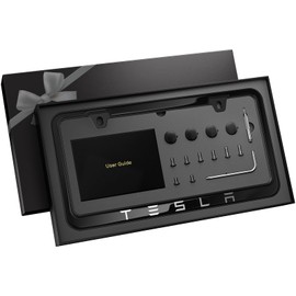 Black License Plate Frame