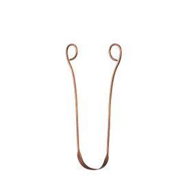 Isabella's Clearly COPPER Limpiador y raspador de lengua ayurvédico | Cobre 100% puro de alta resistencia, construido para durar, sin BPA | Cuidado bucal natural y remedio para el mal aliento.