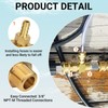 Dimakung 5-8 GPM Pressure Washer Chemical Injector 100776 for General