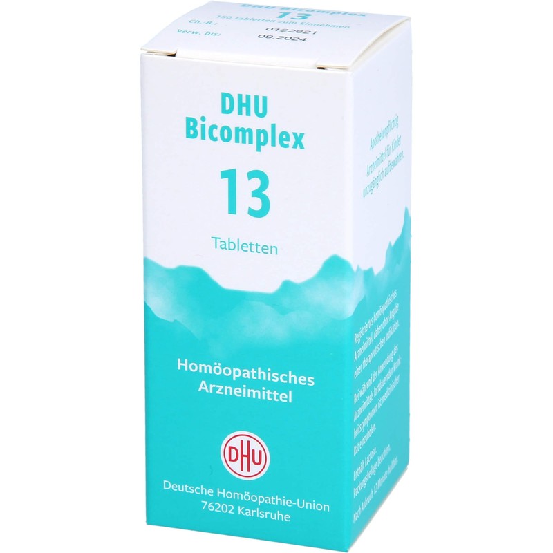 DHU Bicomplex 13 Tablets, Pack of 150 Tablets