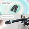 4 Pcs Wheelbarrow Handle Rubber Cart Handle Bike Motorcycle Wheelchair