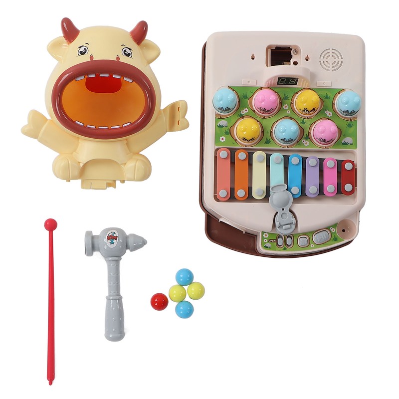 3 In 1 Mole Game Toddler Toys Interactive Game for