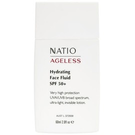 Natio Ageless Hydrating Face Fluid SPF 50+ 60ml