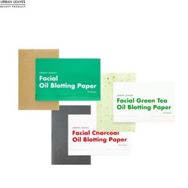 URBAN LEAVES Oil Paper 50sheets*3ea, Type1#$%Type2#$%Type3:Charcoal-Green tea-Blotting