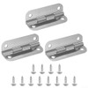 3PCS 304 Stainless Steel Cooler Hinges, Cooler Hinges & Screws
