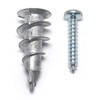 CONFAST Zinc Self-Drilling Drywall/Hollow-Wall Anchor Kit, 100 Pieces (50#8 Anchors+50