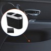 ACROPIX Car Trash Can Trash Bin Hanging 6.3" Length 2.8"