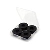 32x High-Speed 608RS Hybrid Black Ceramic Bearings Skateboard Bearings Ceramic