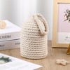 MorningRo Decorative Door Stop Rope Door Stop with Handle 4.72