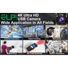4K USB Camera ELP Camera Module with Mic for Computer