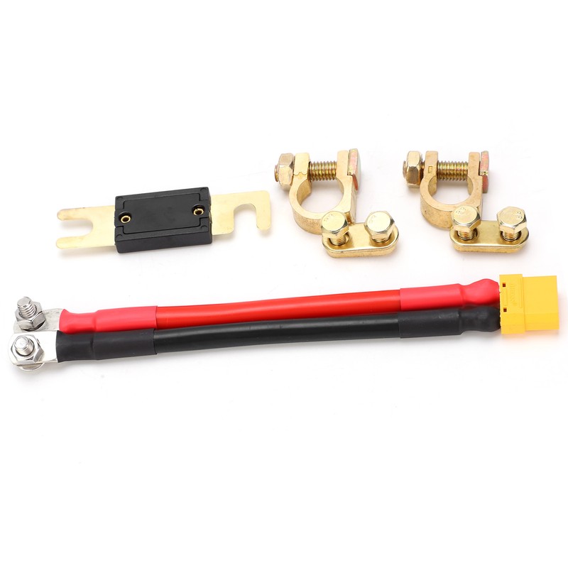 Car Battery Connection Kit XT90 Extension Cord Spot Welder Battery