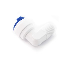 Wiltec 90° Jaco Fitting for Hose 10 mm and with 12.91 mm (1/4 Inch) AG, for Drinking Water Ultrafiltration Micro Filter Reverse Osmosis (RO)
