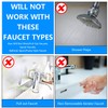 Hotop 7 Pieces Faucet Adapter Kit, Kitchen Sink Brass Aerator