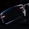 Rimless Glasses Accessories Double Rubber Plug Eyeglass Repair Kits (1.5mm