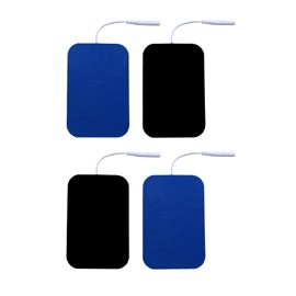 SensaMed - 4 Electrodos Parches Pads Almohadillas 6x9 - Compatible Con Dr-Ho's Globus Besmed Caretec Myofit TENS Cola de Ratón