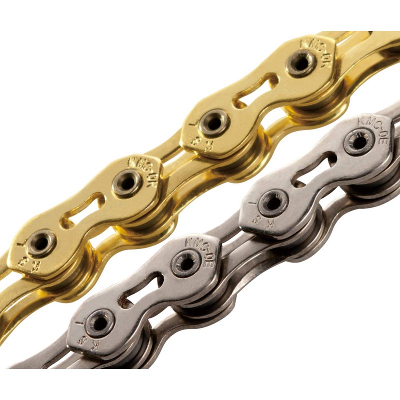 KMC Unisex's K1sl Narrow Chain, Ti-Ni Gold, 100 Link