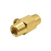 Interstate Pneumatics VBT44 - Brass Button Valve 1/4 Inch x