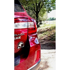 Chromanimals German Shepherd Chrome Dog Car Emblem Ornament Breed Badge Chromanimals 3D LOGO