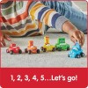 Hand2mind Mini Vehiculos Numberblocks Juguete Didáctico Niños 95405