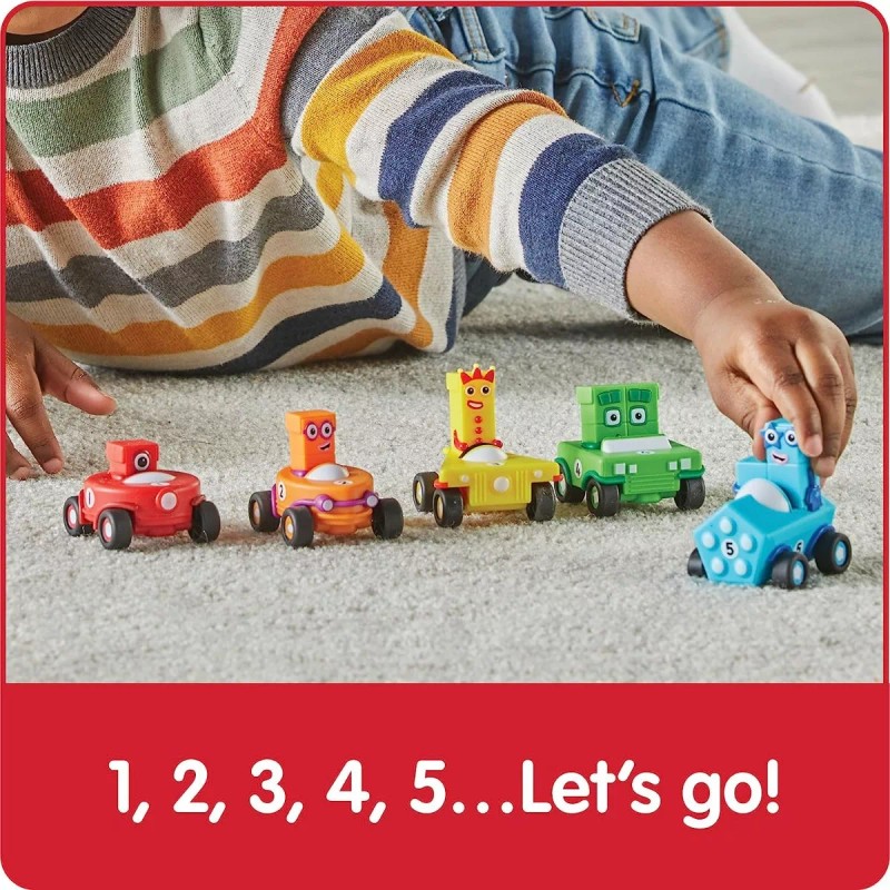 Hand2mind Mini Vehiculos Numberblocks Juguete Didáctico Niños 95405