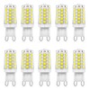 Joutameili 10 Pack G9 LED Bulb 4W Equivalent 40 Watt,