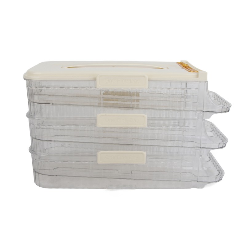 Egg Storage Box Time Record Automatic Egg Rolling Egg Organizer
