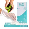 Eco Gloves Plant-Based Compostable Gloves Eco-friendly Latex Free, Powder Free,