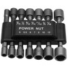 Aracombie 14pcs Power Nut Driver Set Metric & Imperial Hex