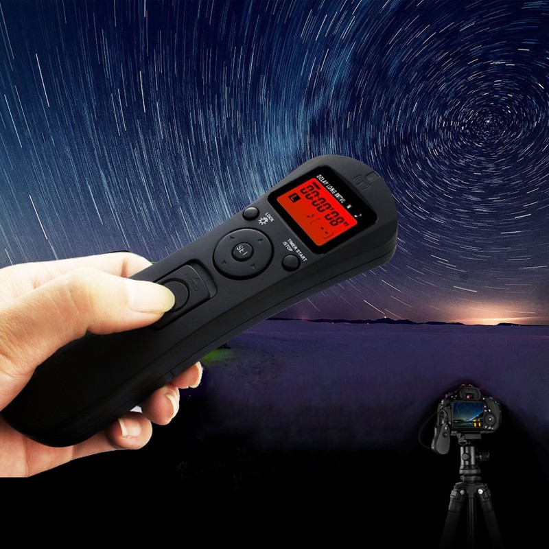 RGBS FSK 2.4GHz Wireless Shutter Remote Release Control With Cable