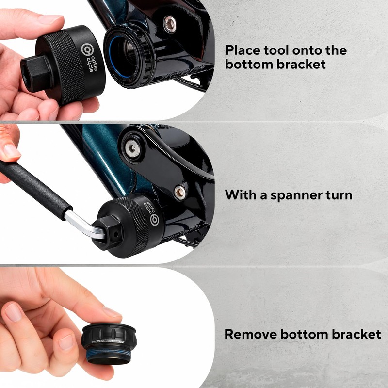 Optio Cycle Bottom Bracket Tool – Centrelock Wrench for 16-notch