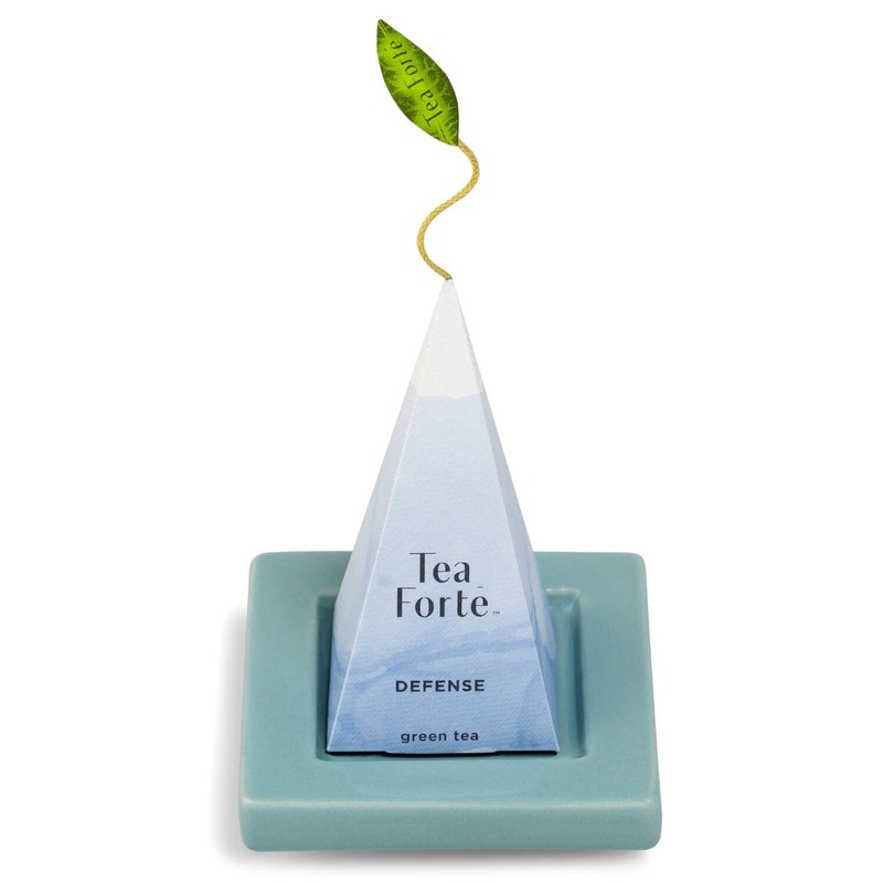 Tea Forte Wellbeing 3-Piece Premium Tea Gift Set with Light
