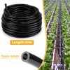 EFUTURETIME Bewässerungsschlauch Tropfschlauch 4mm Beregnungsschlauch Bewässerung 10m, Tropfbewässerung Micro Drip